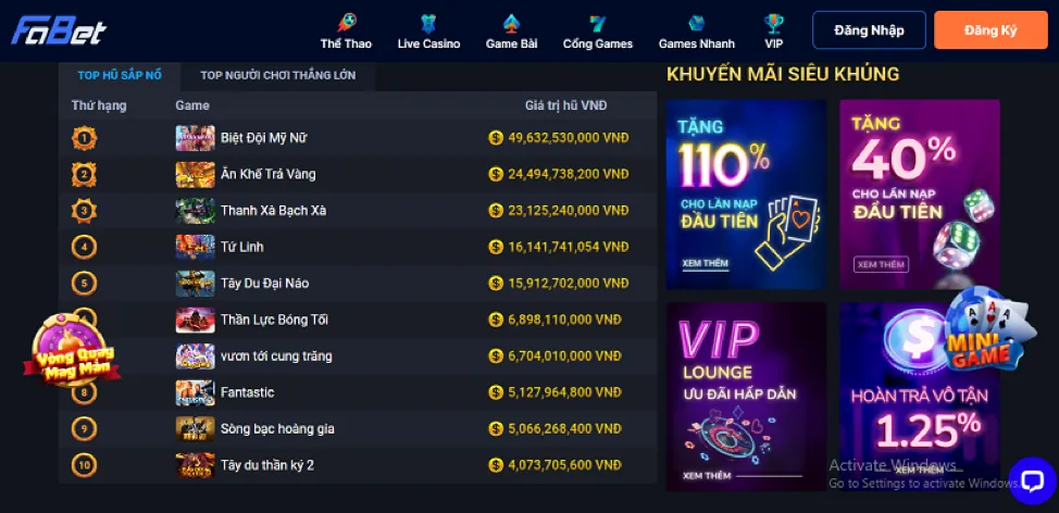 Hệ thống giao dịch f8bet8 win an toàn và nhanh chóng
